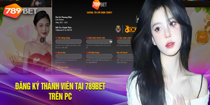 Đăng Ký 789bet Mở Ra Thiên Đường Giải Trí Cá Cược Top Đầu Điền đúng thông tin ở form đăng ký 789Bet