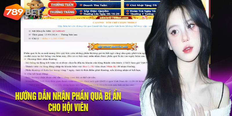 Hướng Dẫn Nhận Phần Quà Bí Ẩn Cho Hội Viên