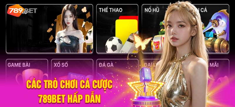 Khám phá các trò chơi cá cược 789bet hấp dẫn nhất